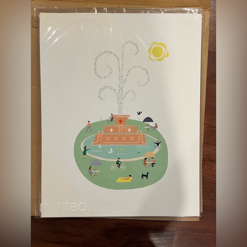 Minted Art Print